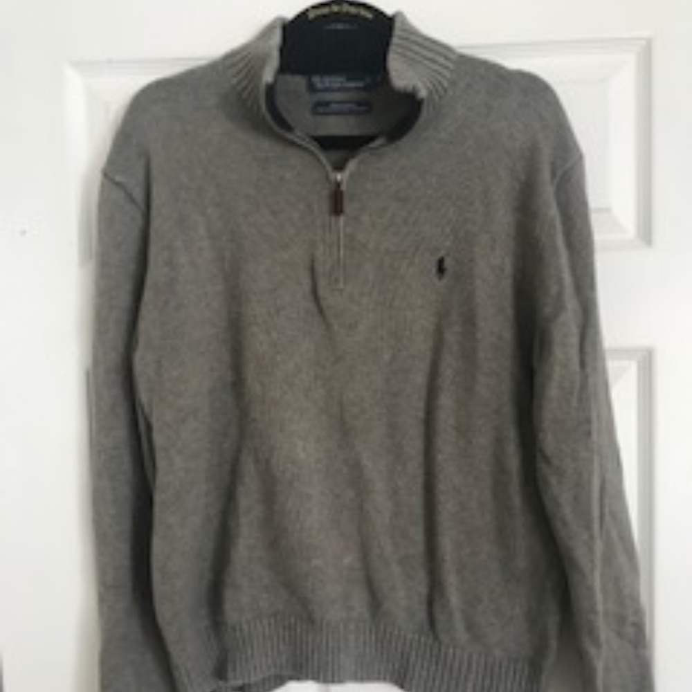 Polo Brand 3/4 Zip Sweater